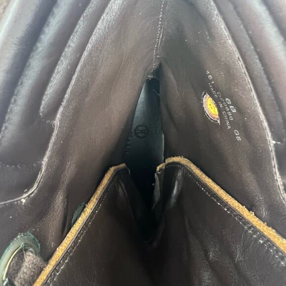 Cole Haan Women's Boots Size 6 Brown Leather Lace Up Waterproof - Picture 13 of 13